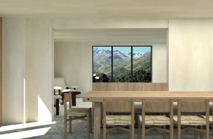 vue depuis la cuisine
