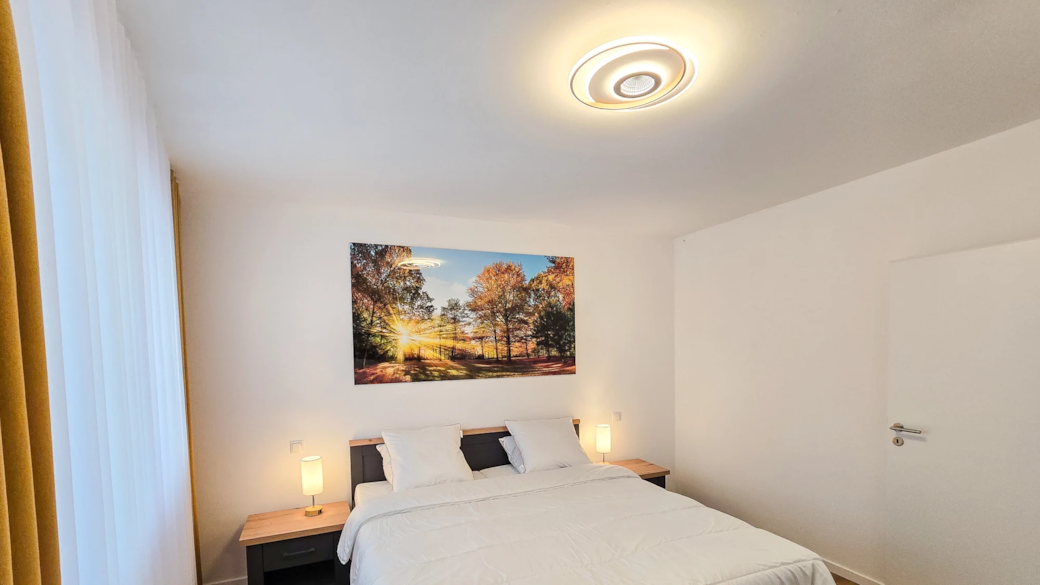 Frensdorf apartments a1 schlafzimmer doppelbett 02