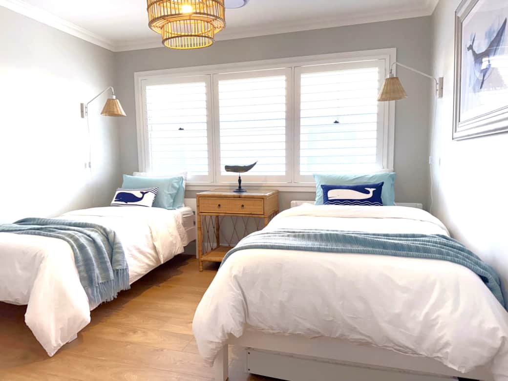Bed 5 - Whale Room - King Single with Single Trundle and Single Bed
