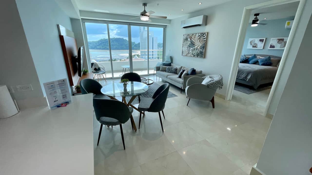 Living Area with View