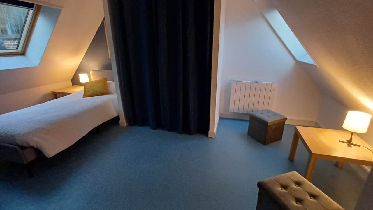 Chambre 1 (2 lits 1 personnes)