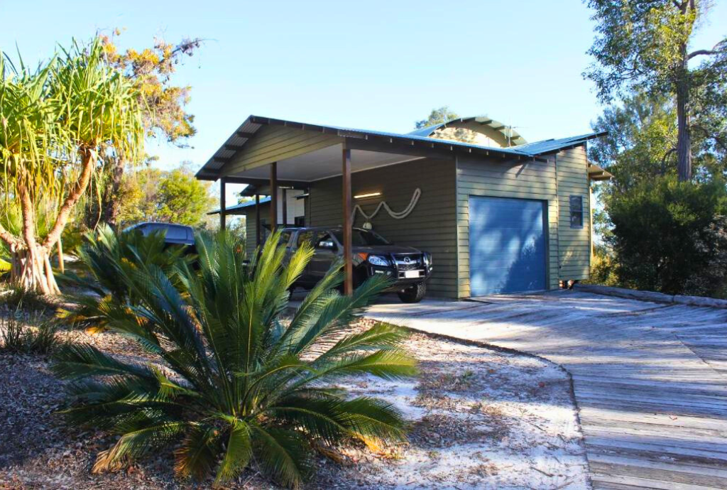 Front of house driveway