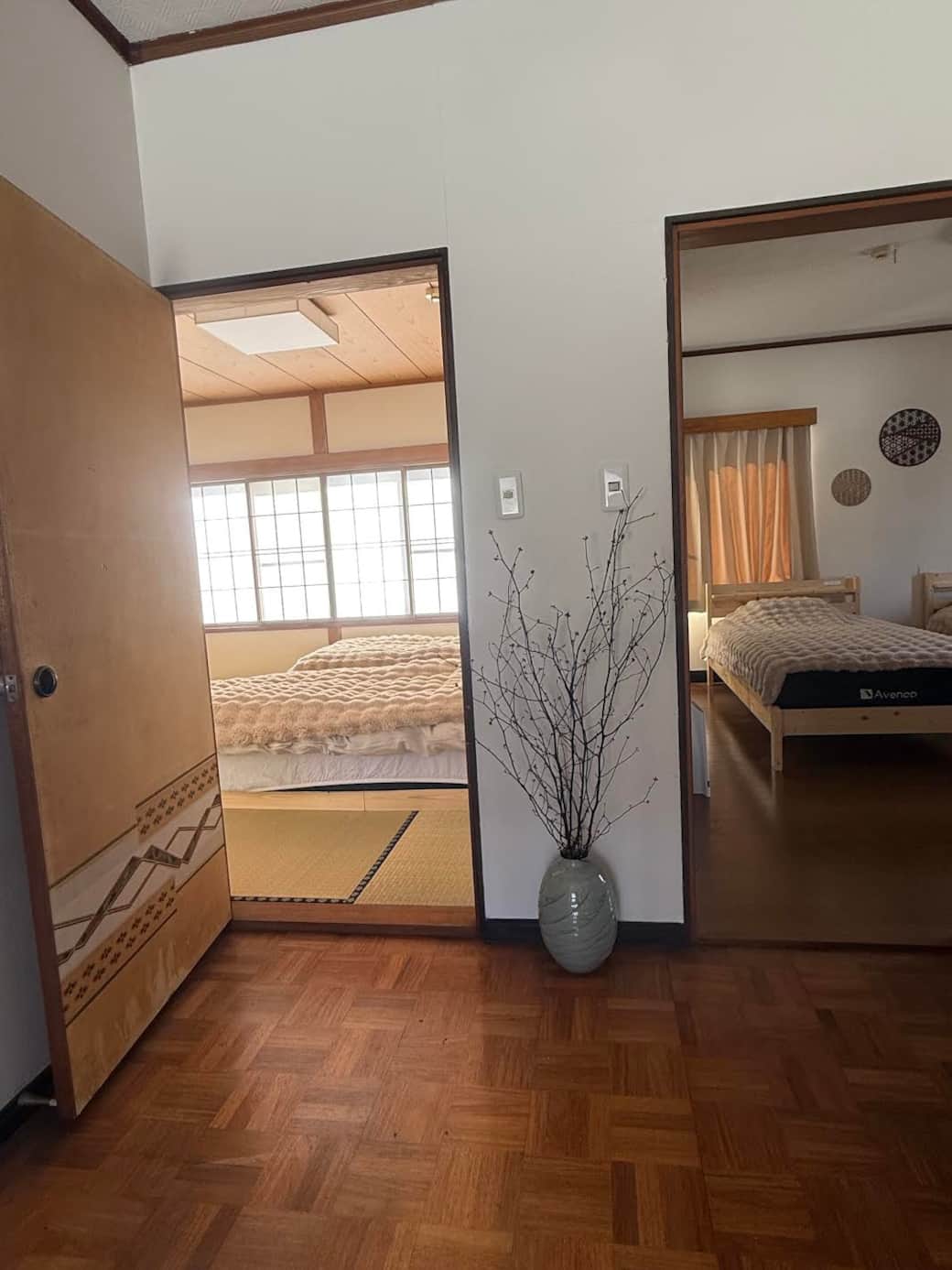 Outside bedrooms 3 and 4