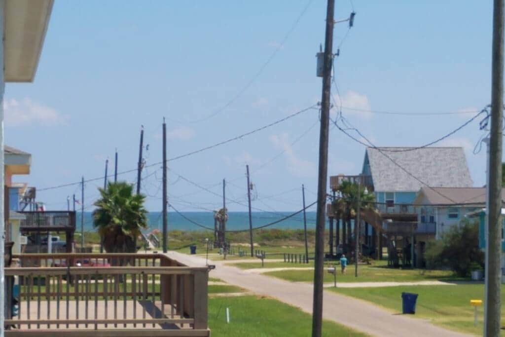 View of Beach from Front Deck