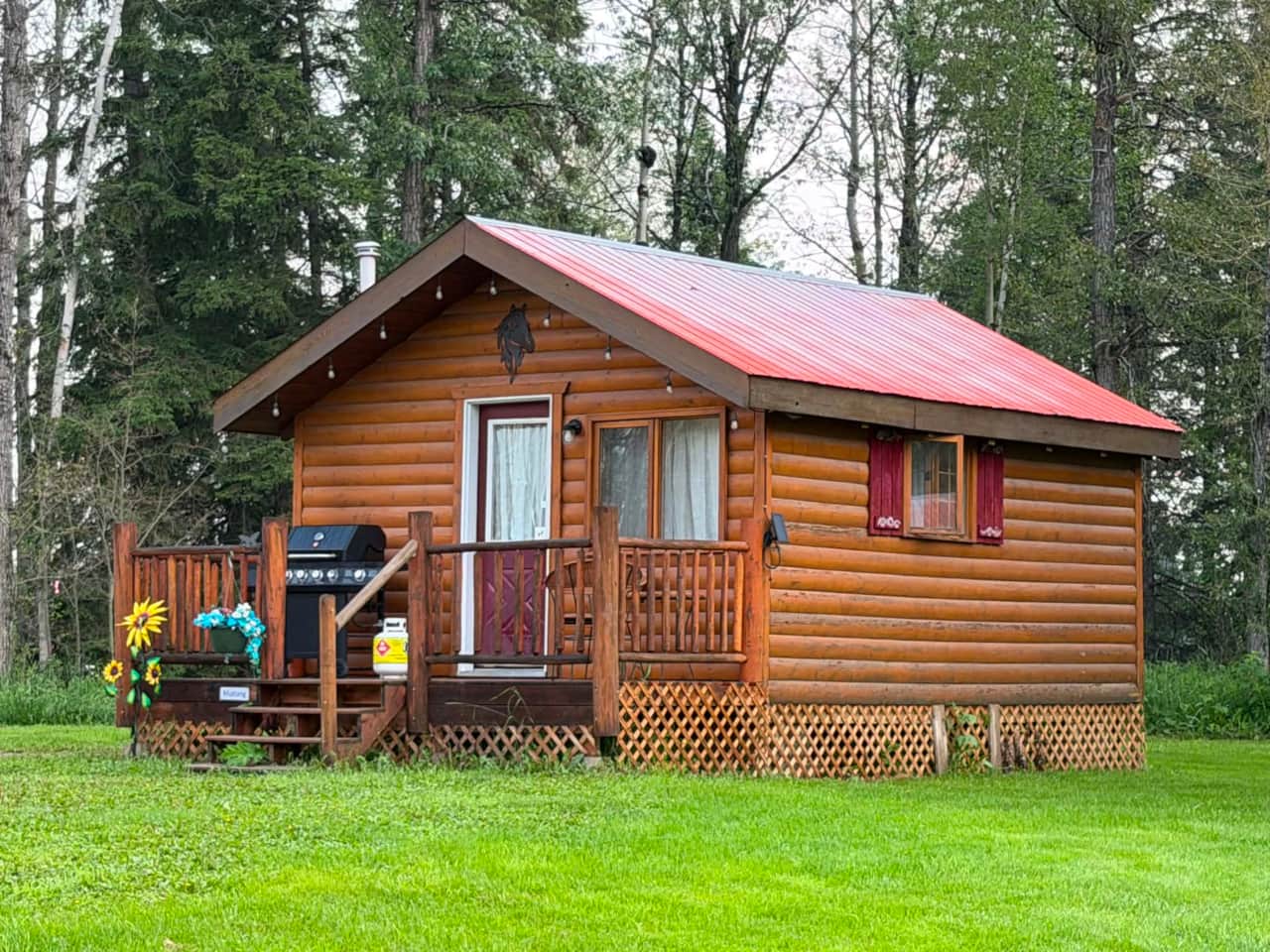 Mustang cabin exterior