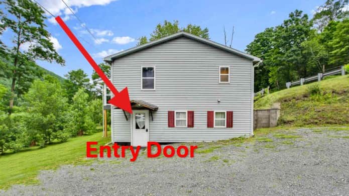 Entry door