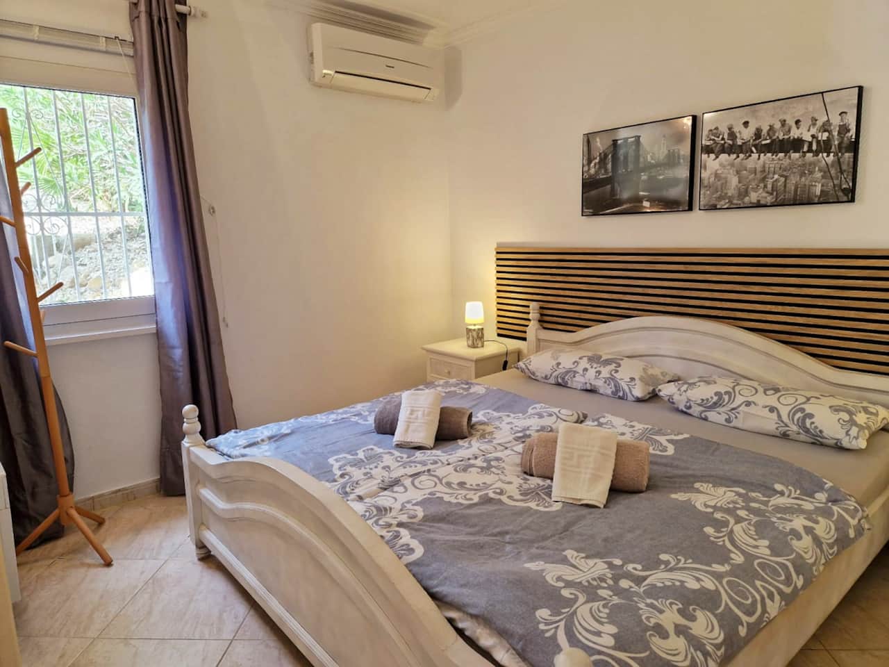 Chambre à coucher climatisée