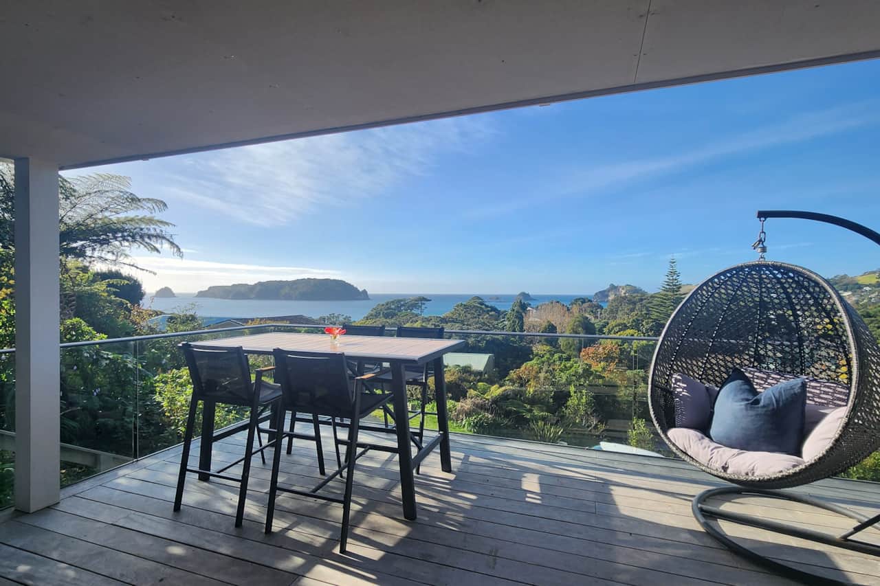 Stunning views from the deck