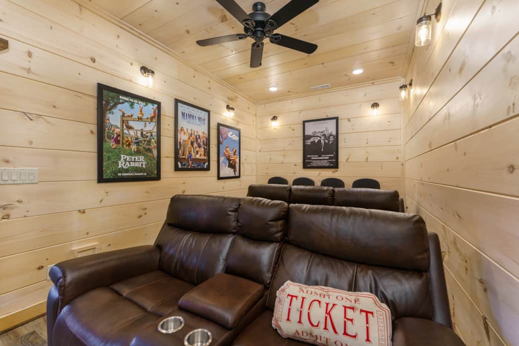 Home Theater seating for 9