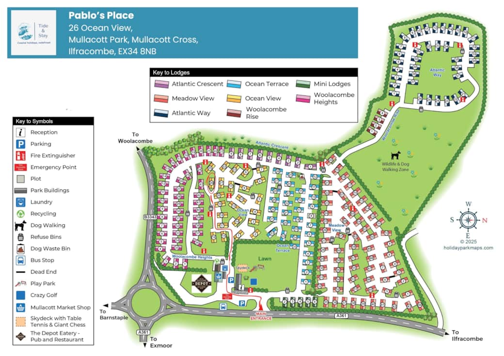 Map of the property location