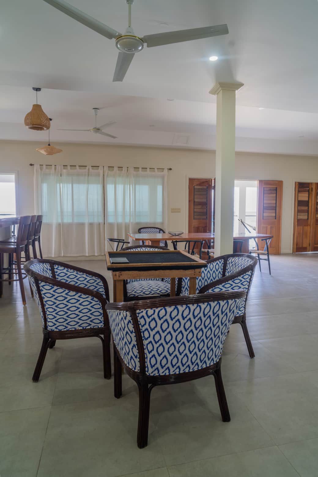 Driftwood Suite indoor dining area Driftwood Suite indoor dining area
