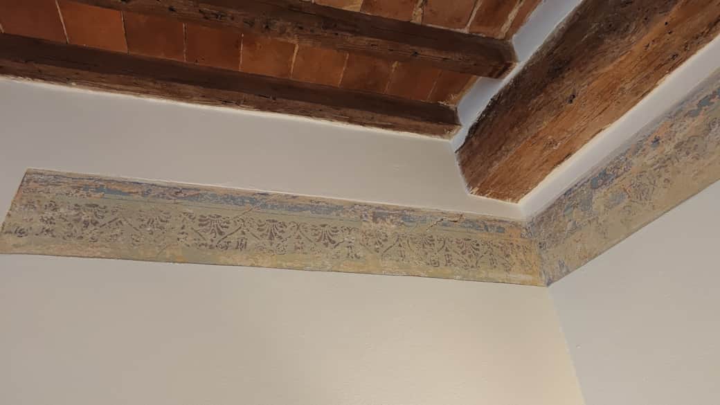 Original frescoes