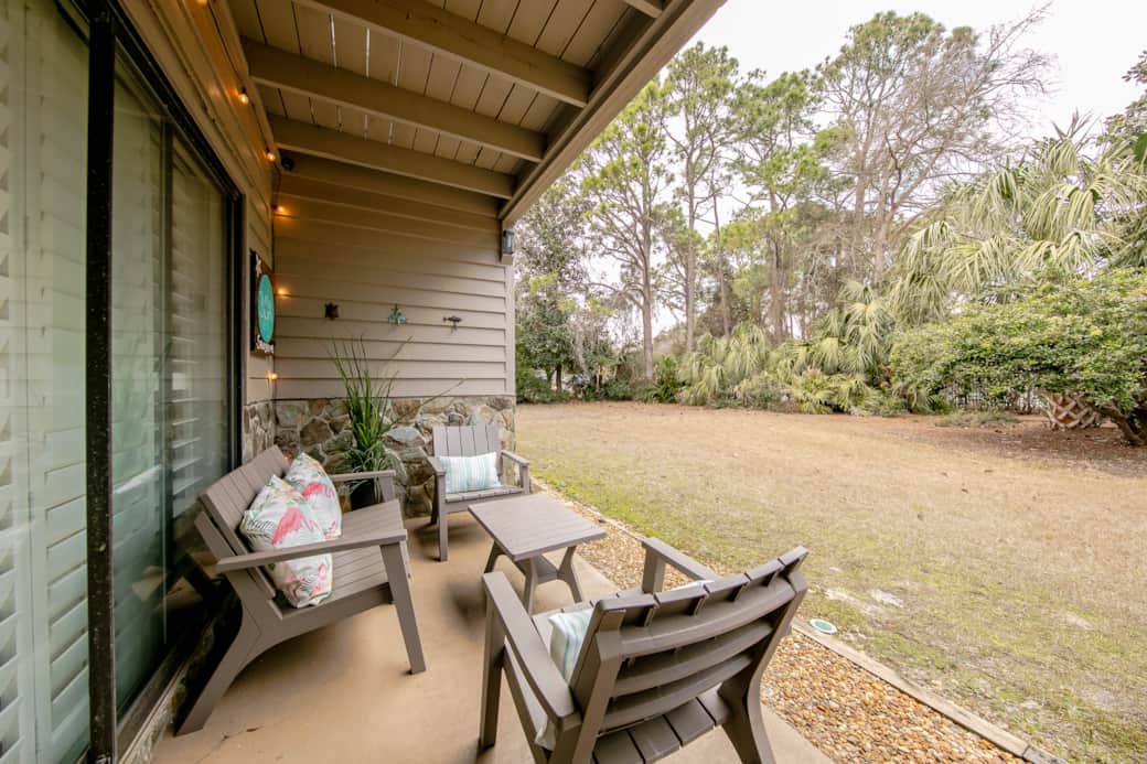 Rear Patio