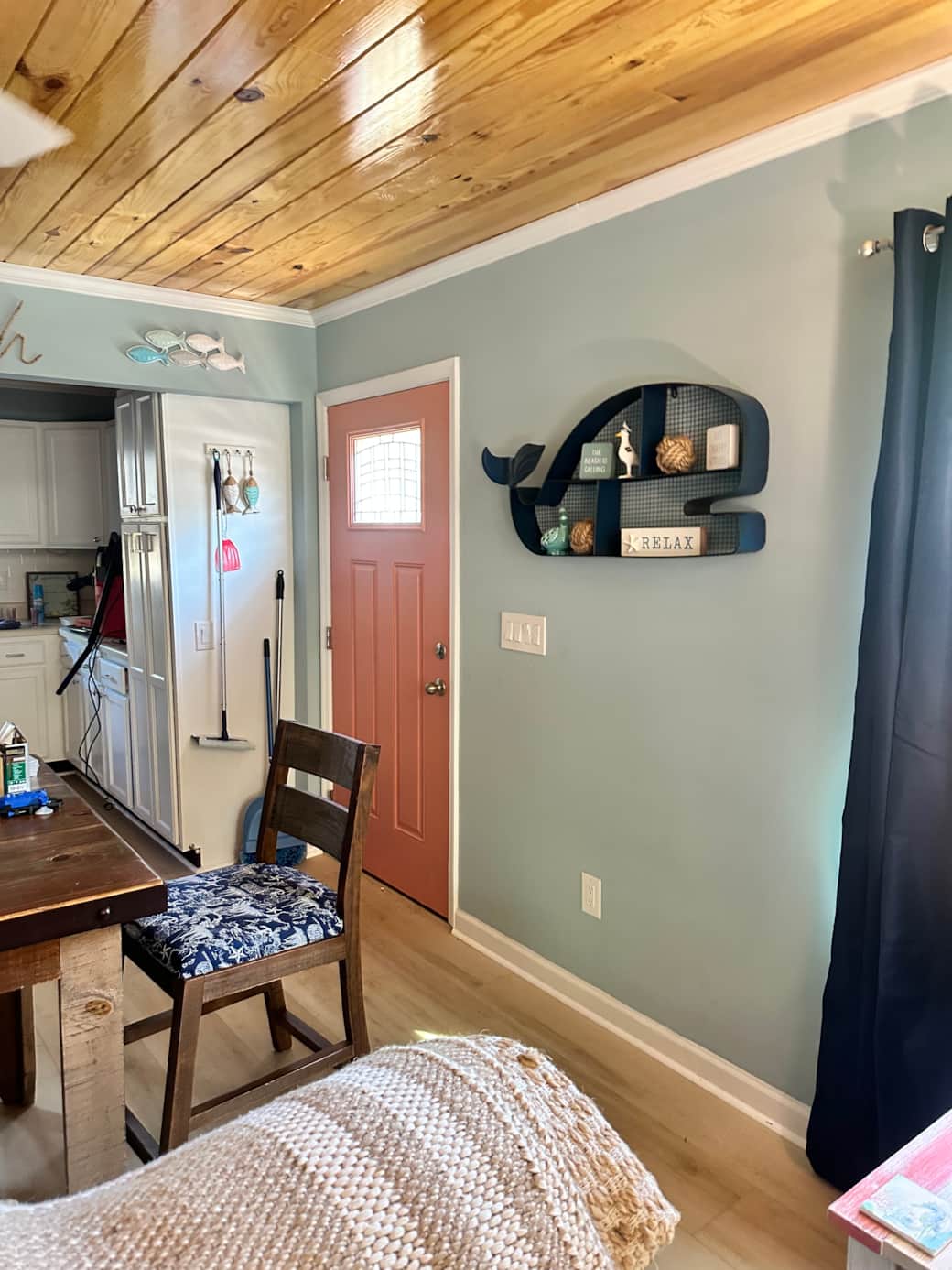 Dining nook by the front entry