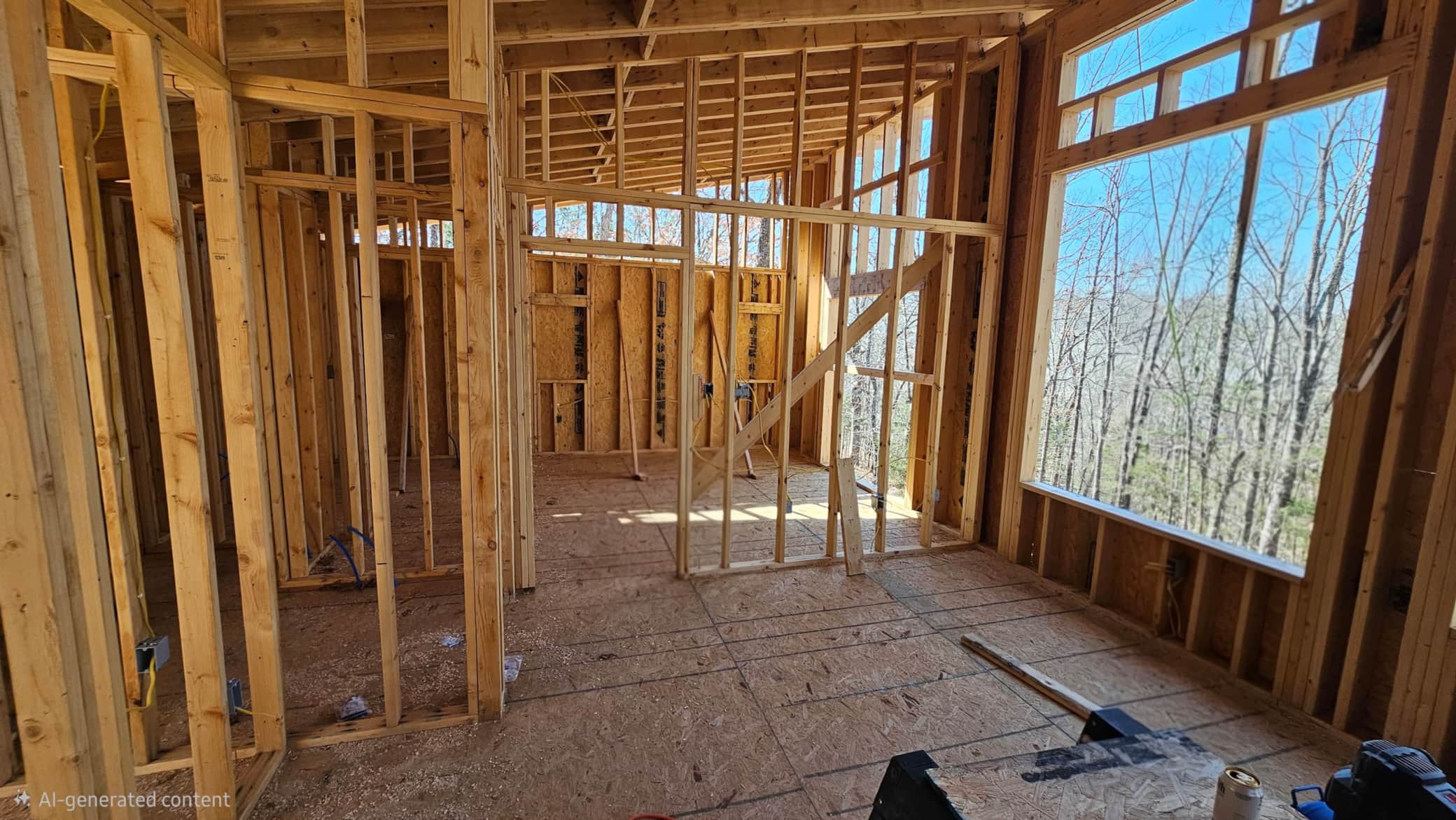 Living Room Facing Master Bedroom