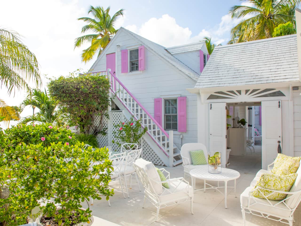 Front Patio with Stairs