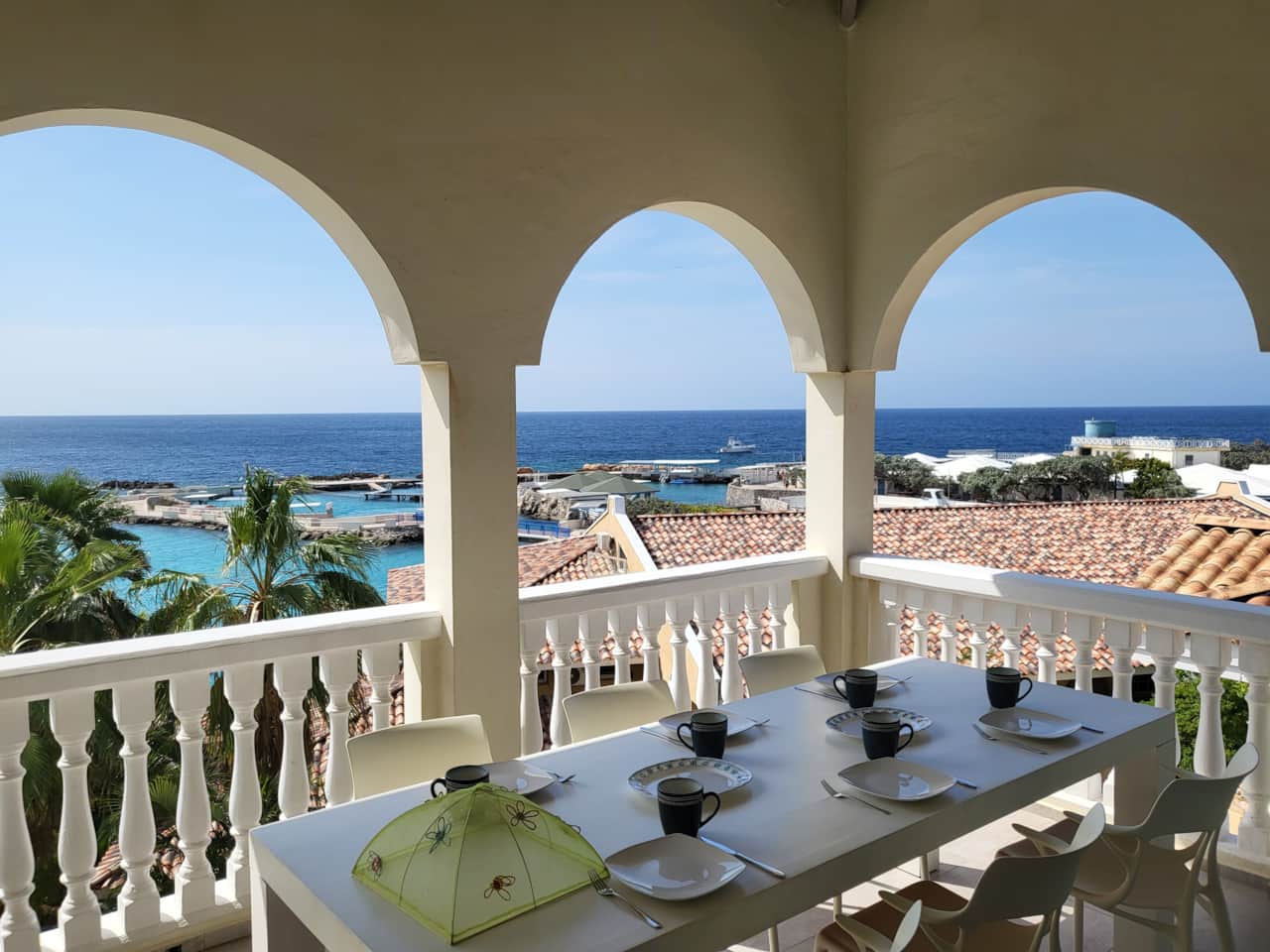 View from main balcony towards Seaqaurium
