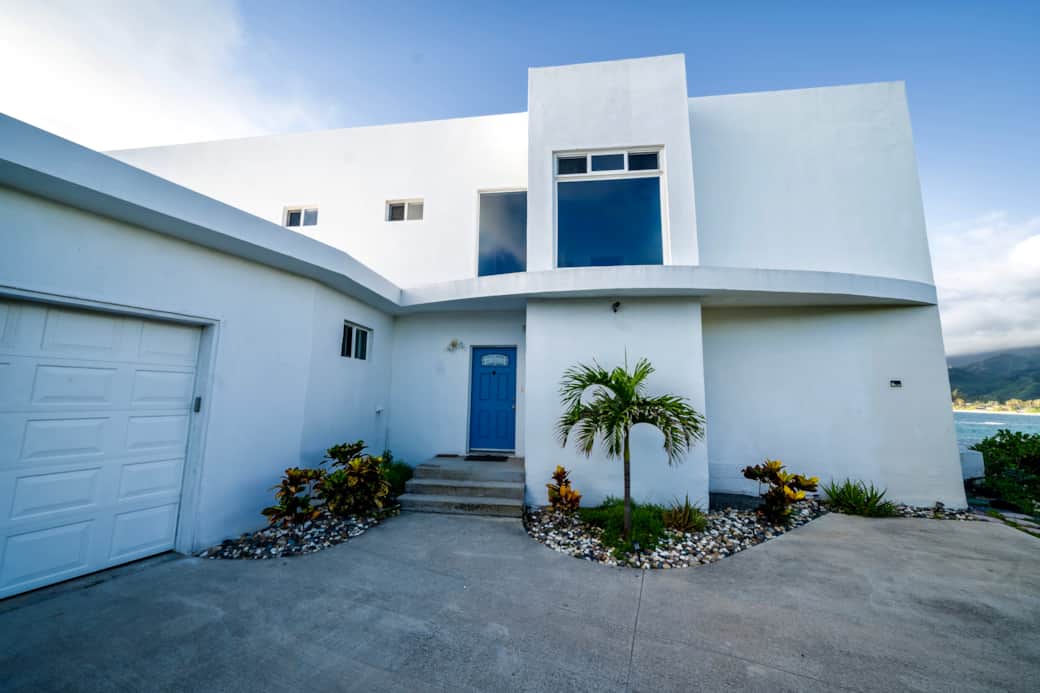 The front of our home