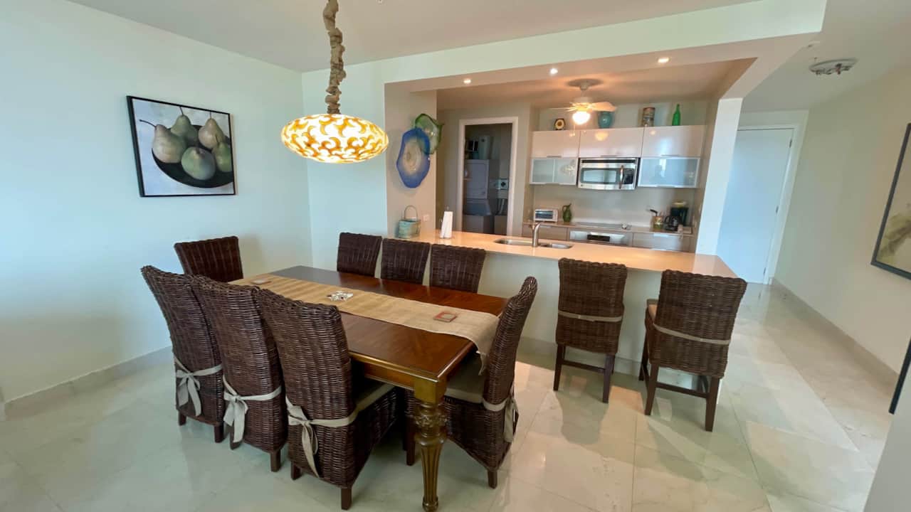 Dining and Kitchen Area