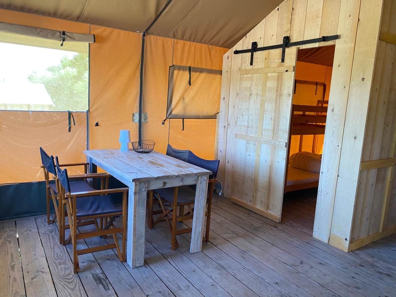Tent - inside