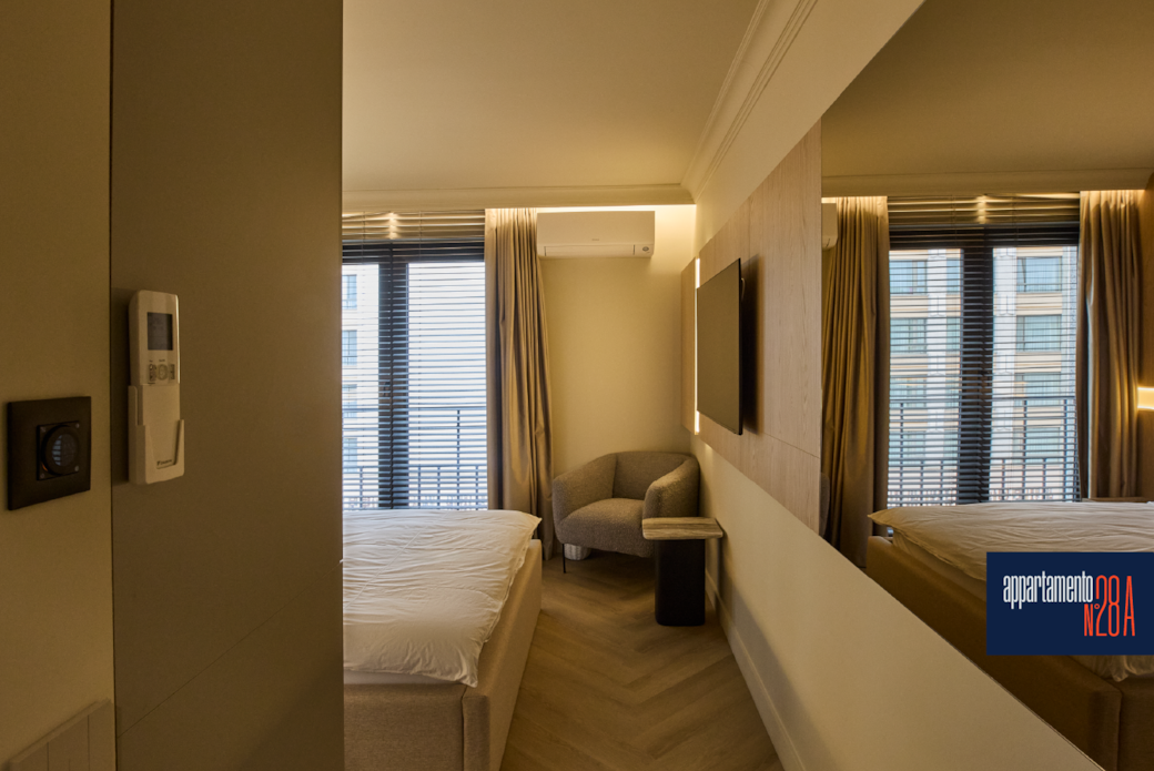 Contemporary interior design at Appartamento N28a