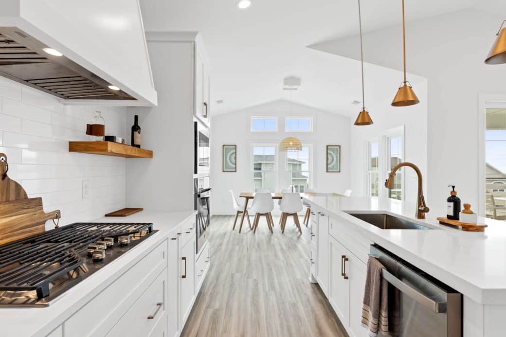 Kitchen and Dining Area