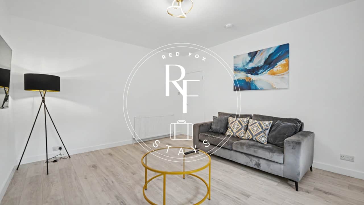 Living room, with smart TV