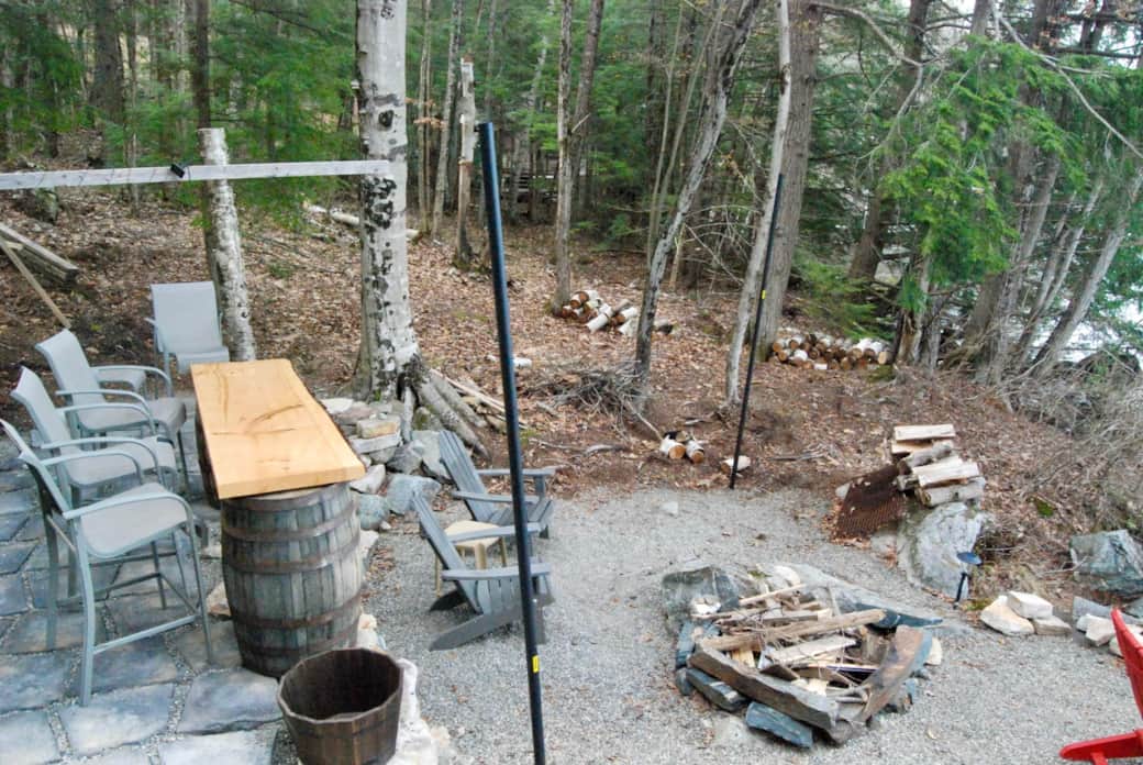 Enjoy time around the fire pit.