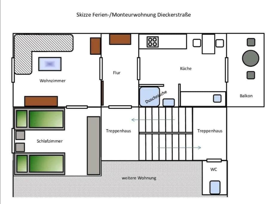 Wohnungsskizze