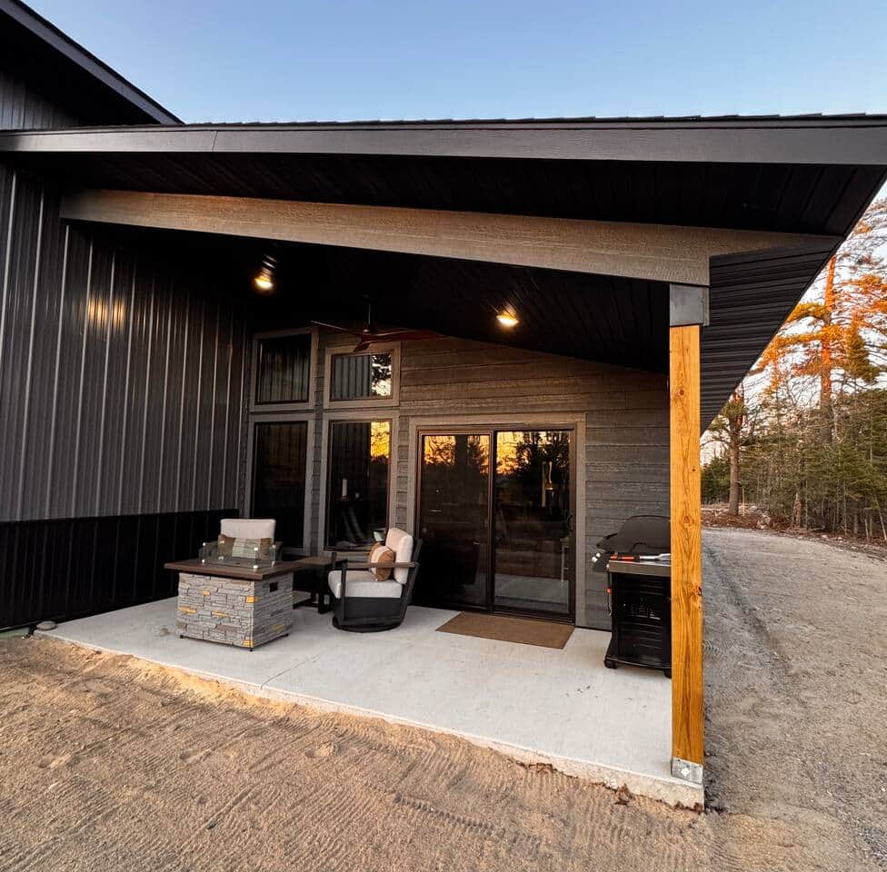 Listen for the Loons at Sunset from your patio 