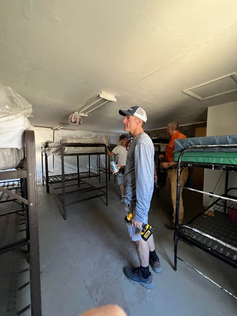 Cochise Hideout Interior Original Bunk House Where Campers Slept