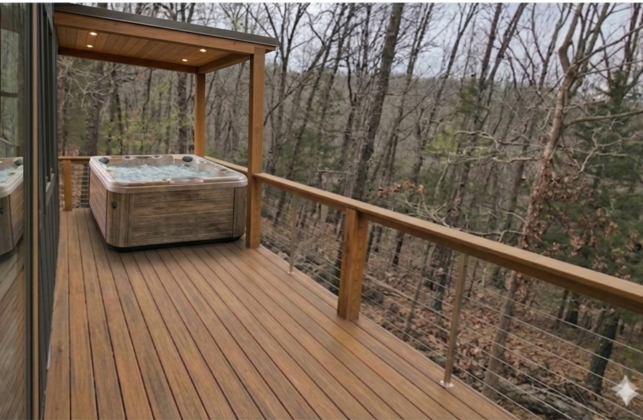Hot Tub on deck