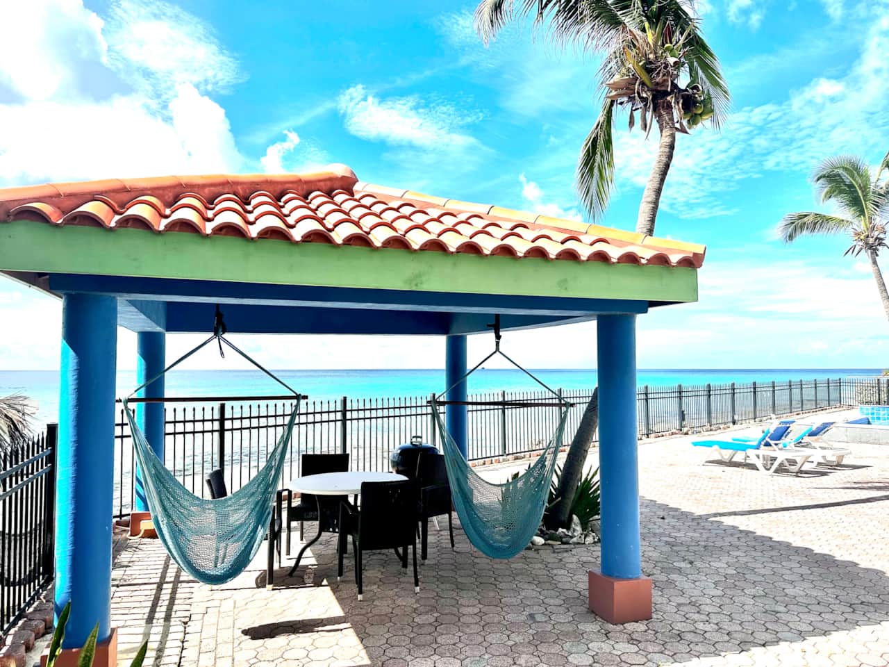 Pool area