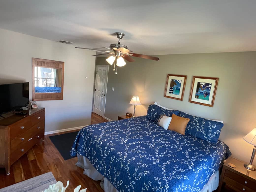 Upstairs bedroom view 1