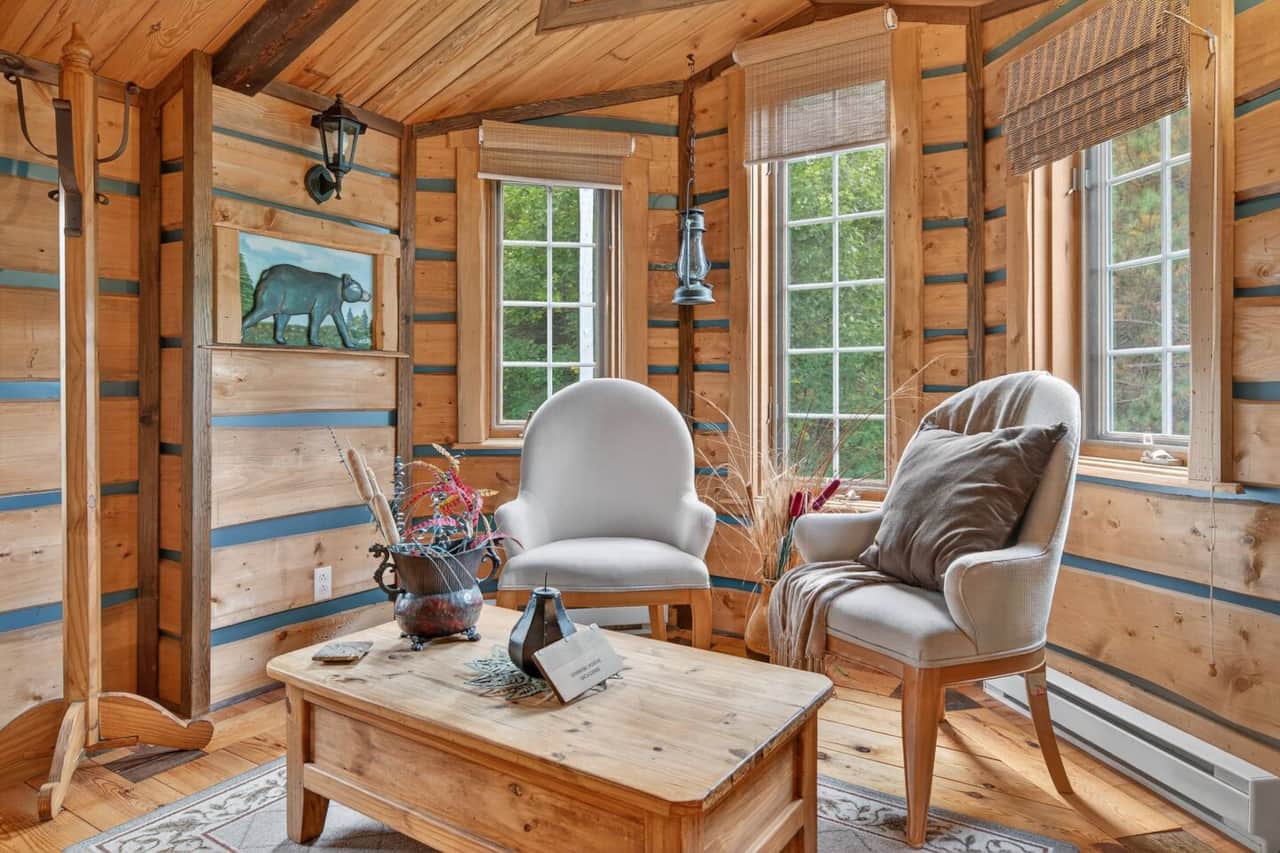 Small reading corner