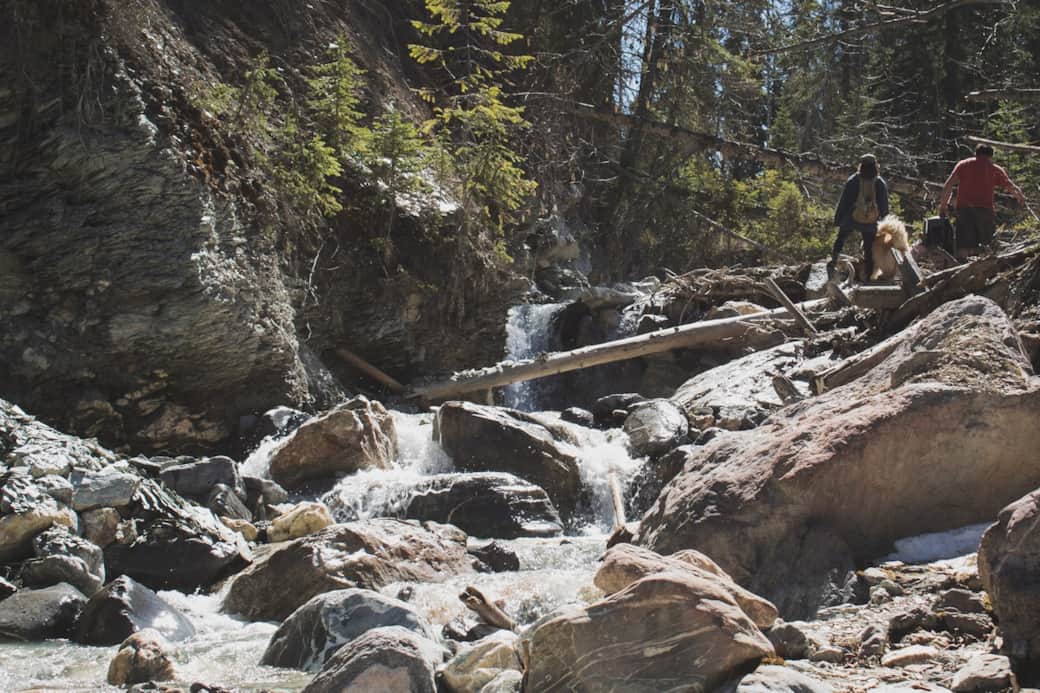 Hike on the creek