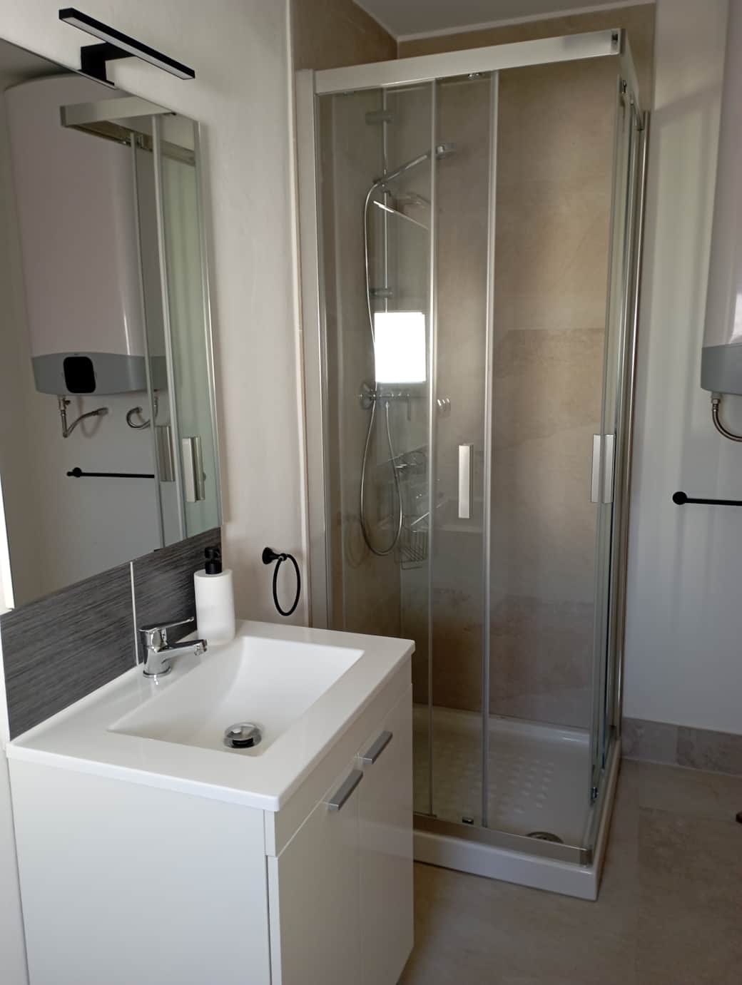 Separate private bathroom