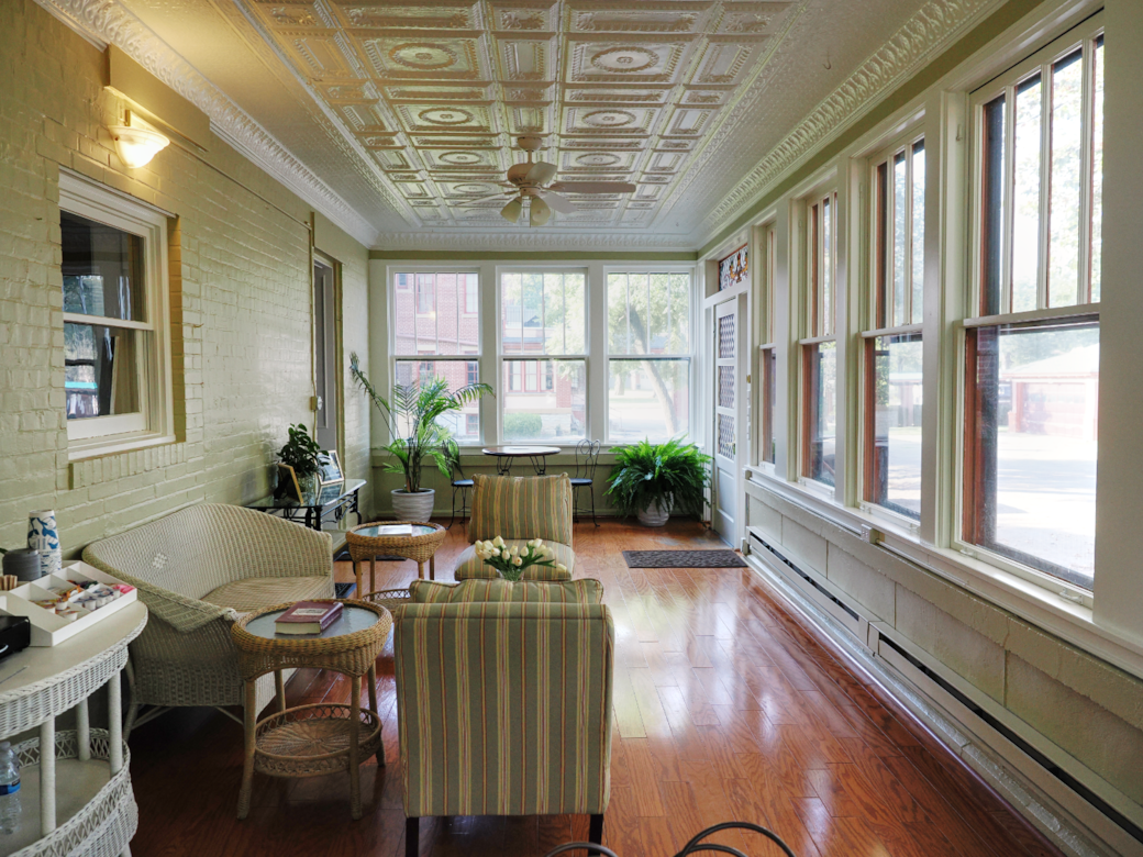Sunroom and rear entry