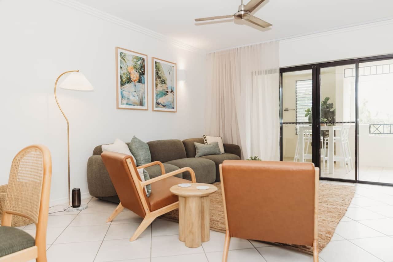 Open plan living room