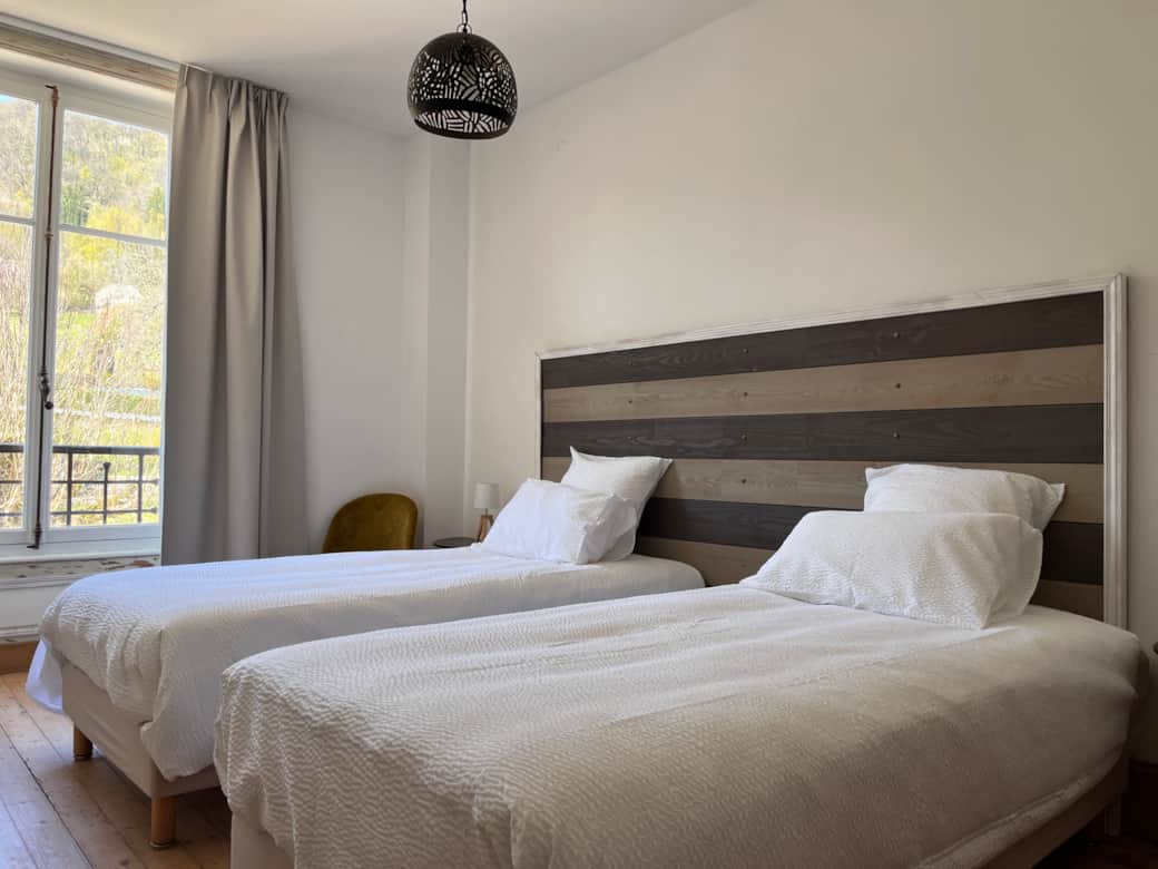 Chambre côté jardin