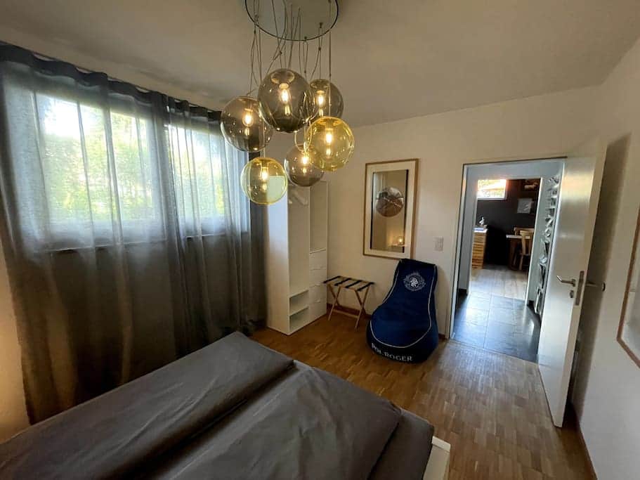 Das Schlafzimmer im UG