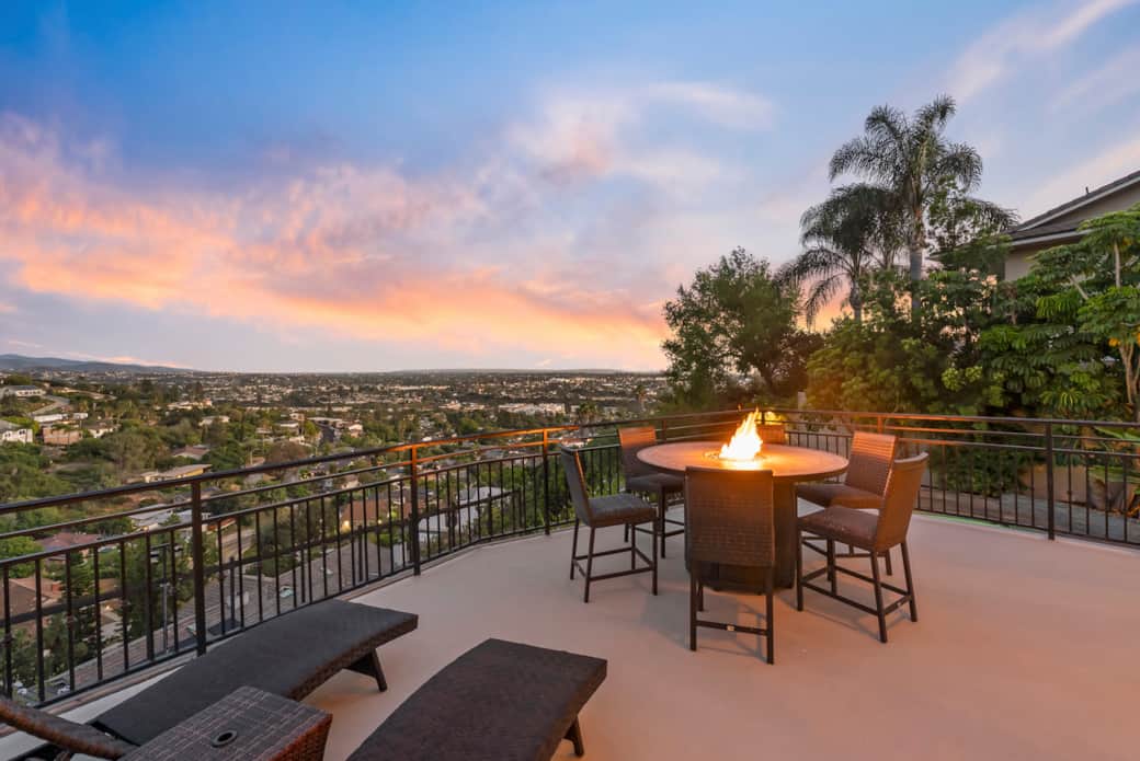 Balcony Sunset Views Balcony Sunset Views