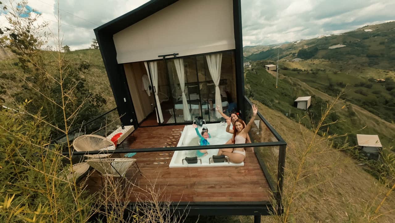 Alojamiento en la naturaleza para descansar