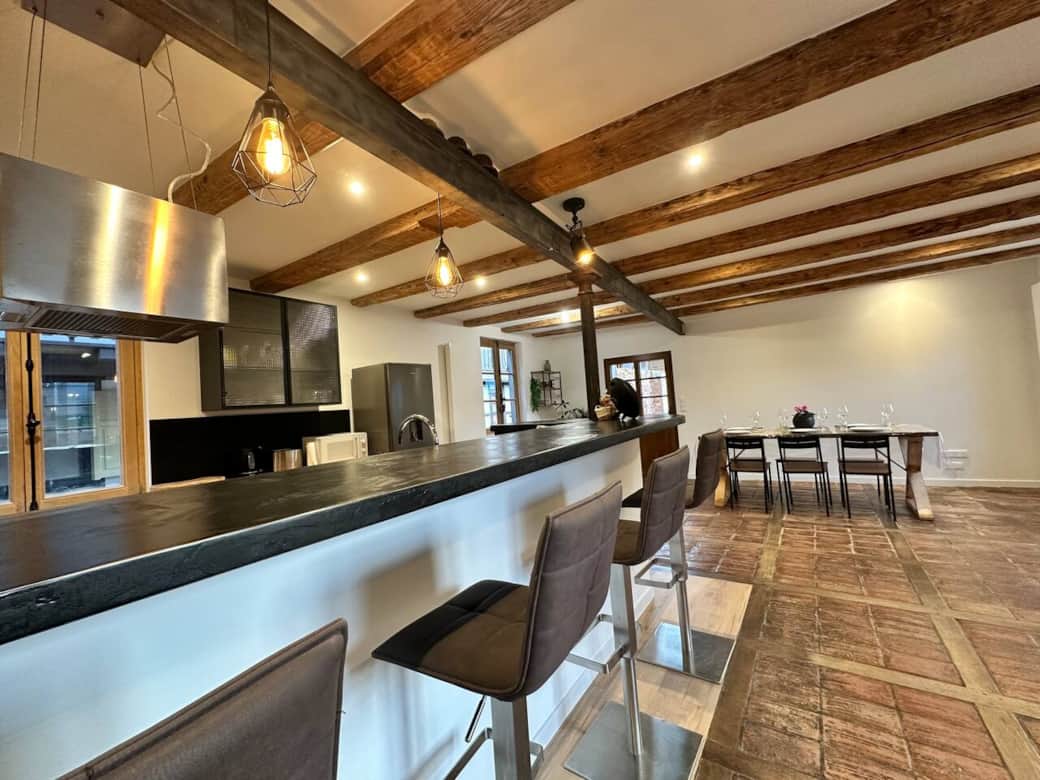 La cuisine et salle à manger