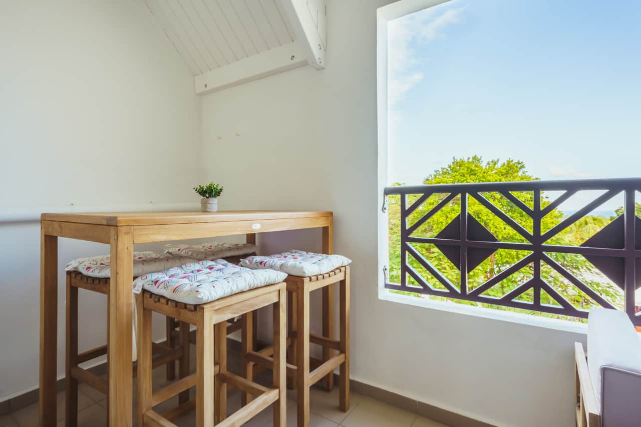 Espace repas extérieur