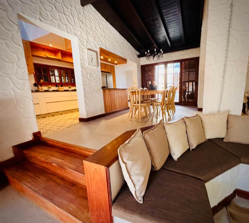 Living, Comedor & Cocina