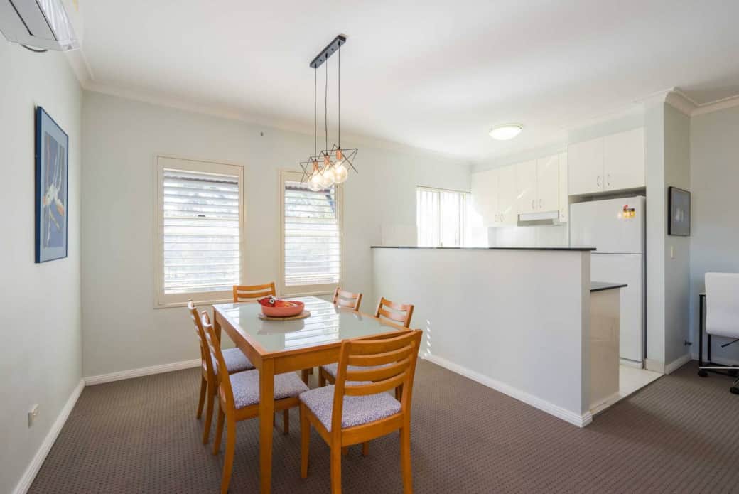 Lovely dining space
