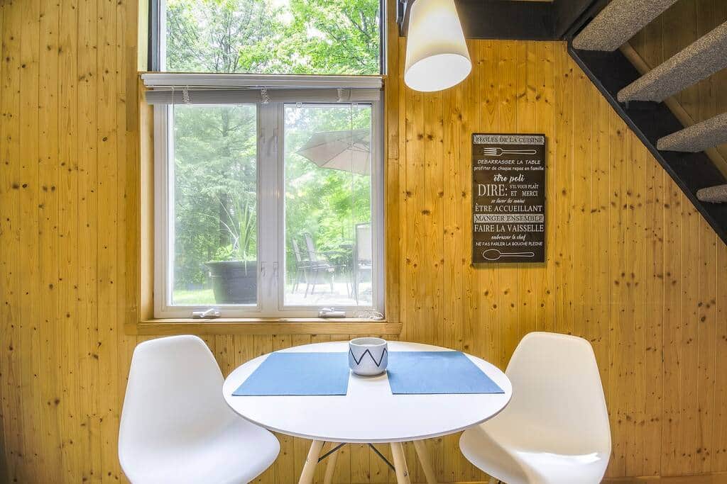 Vie de chalet: table à café