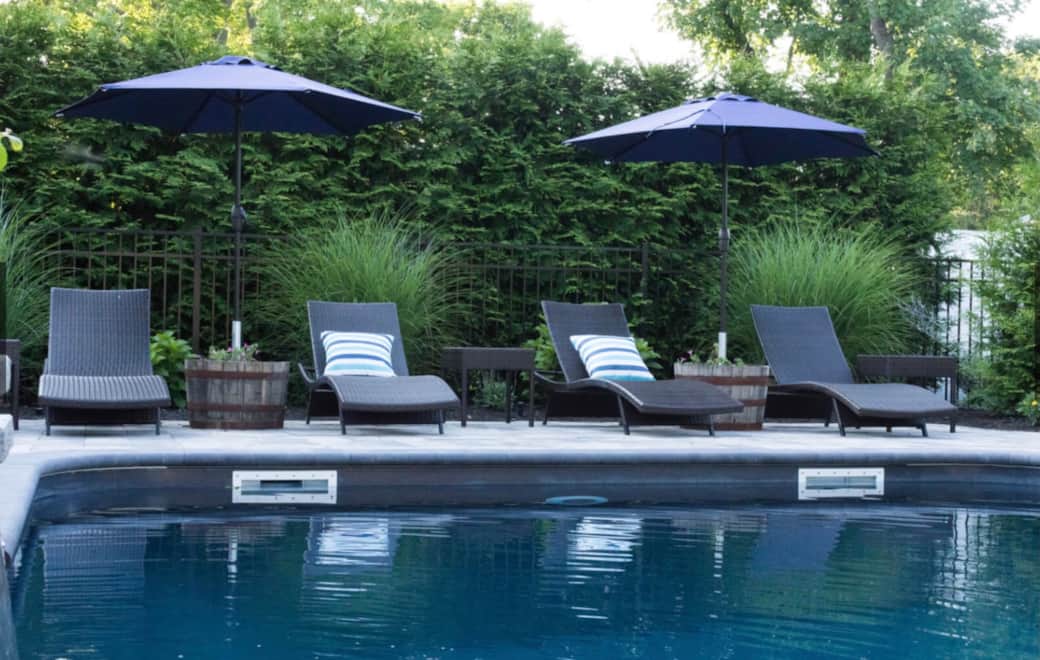 Sunbathe  on Pool Deck