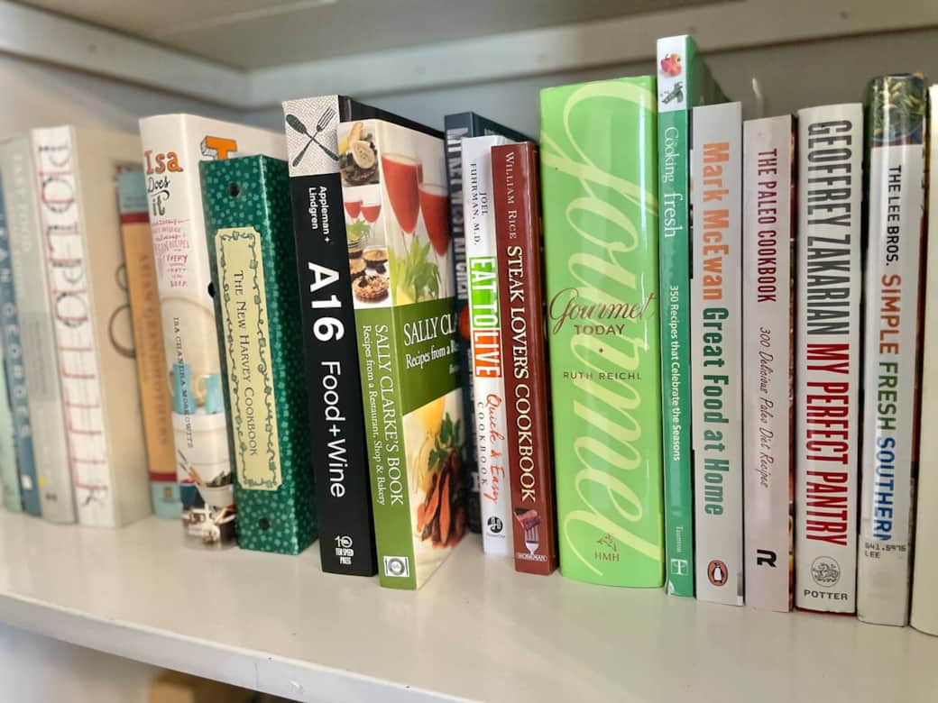 Cookbooks, fiction, non fiction, and board games